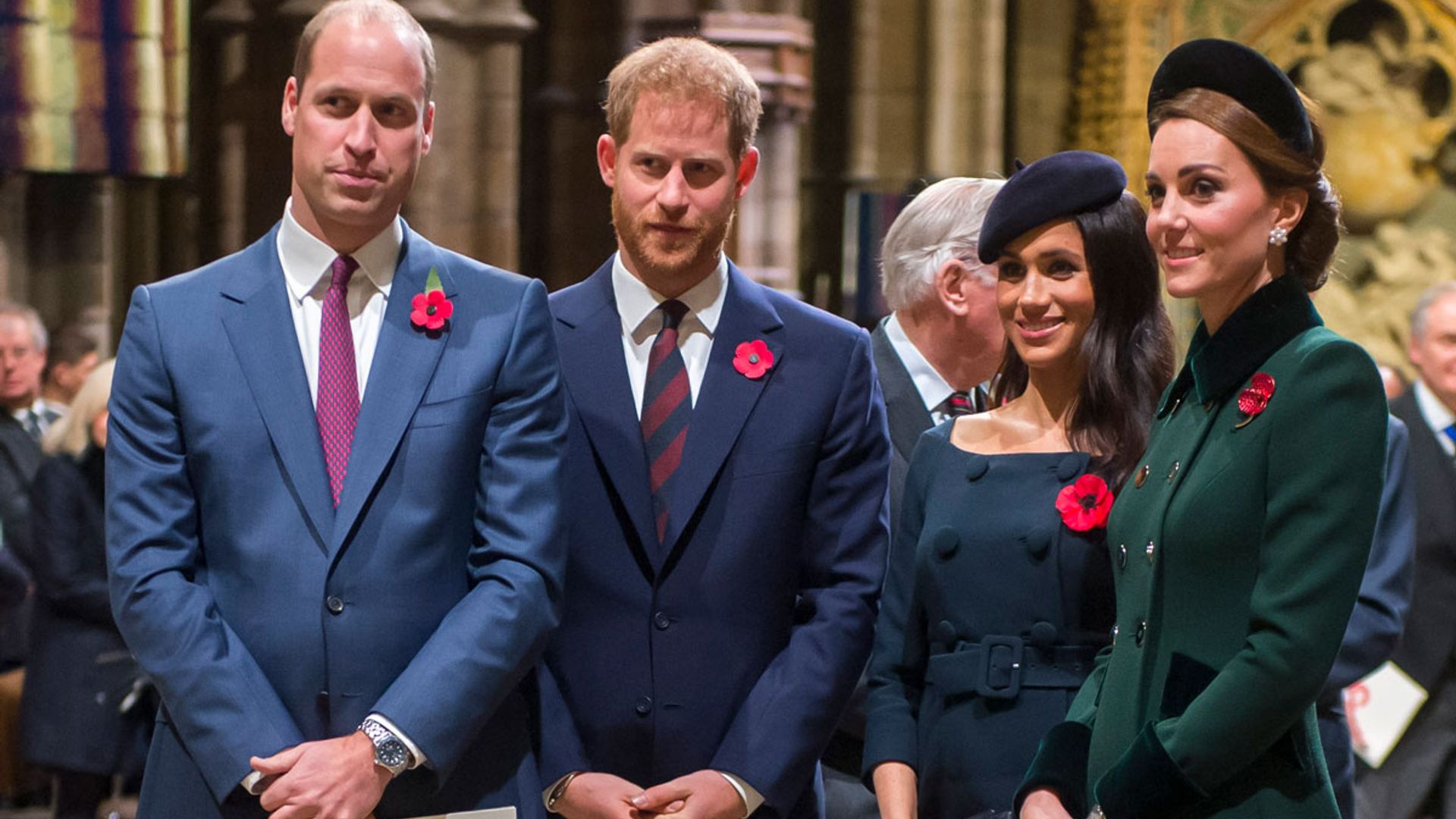 William, Kate, Meghan y Harry tienen una doble cita! Aquí todos los detalles