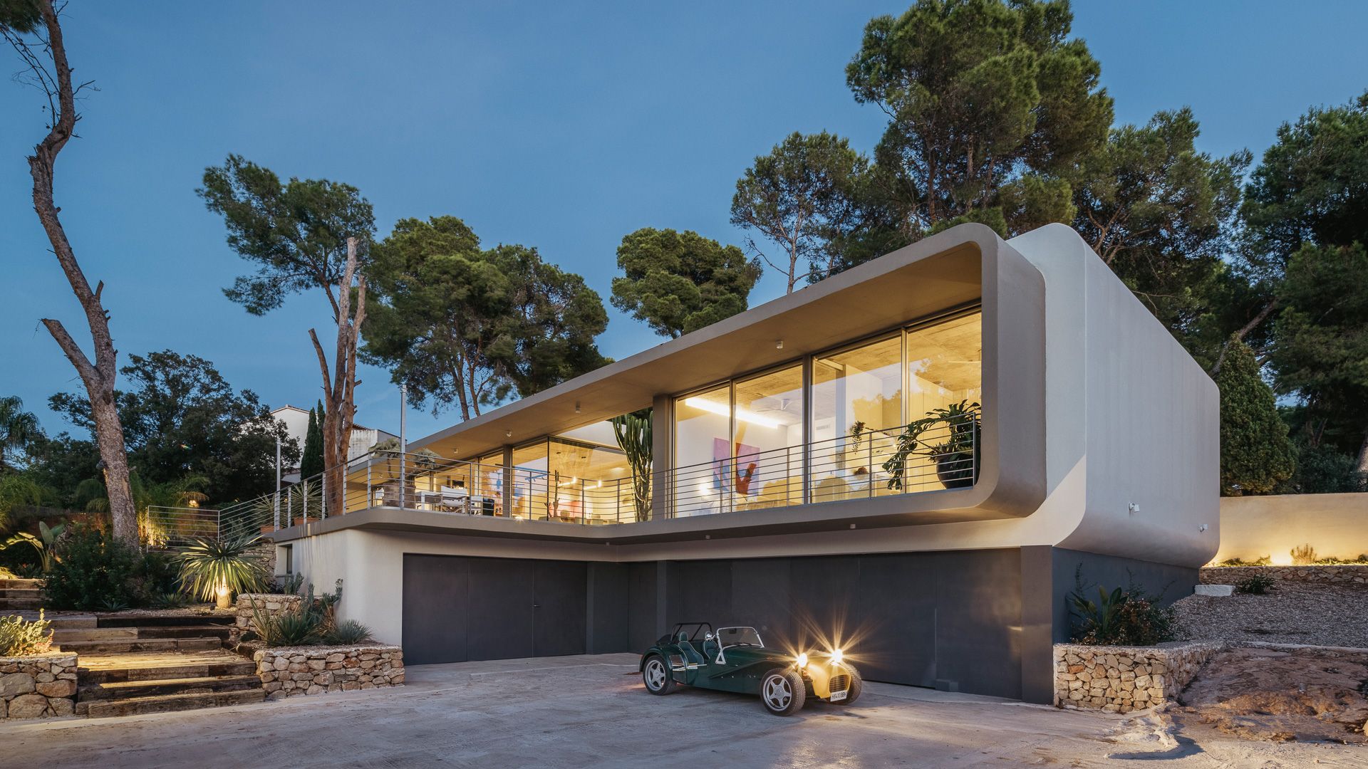 Casa de arquitectura moderna