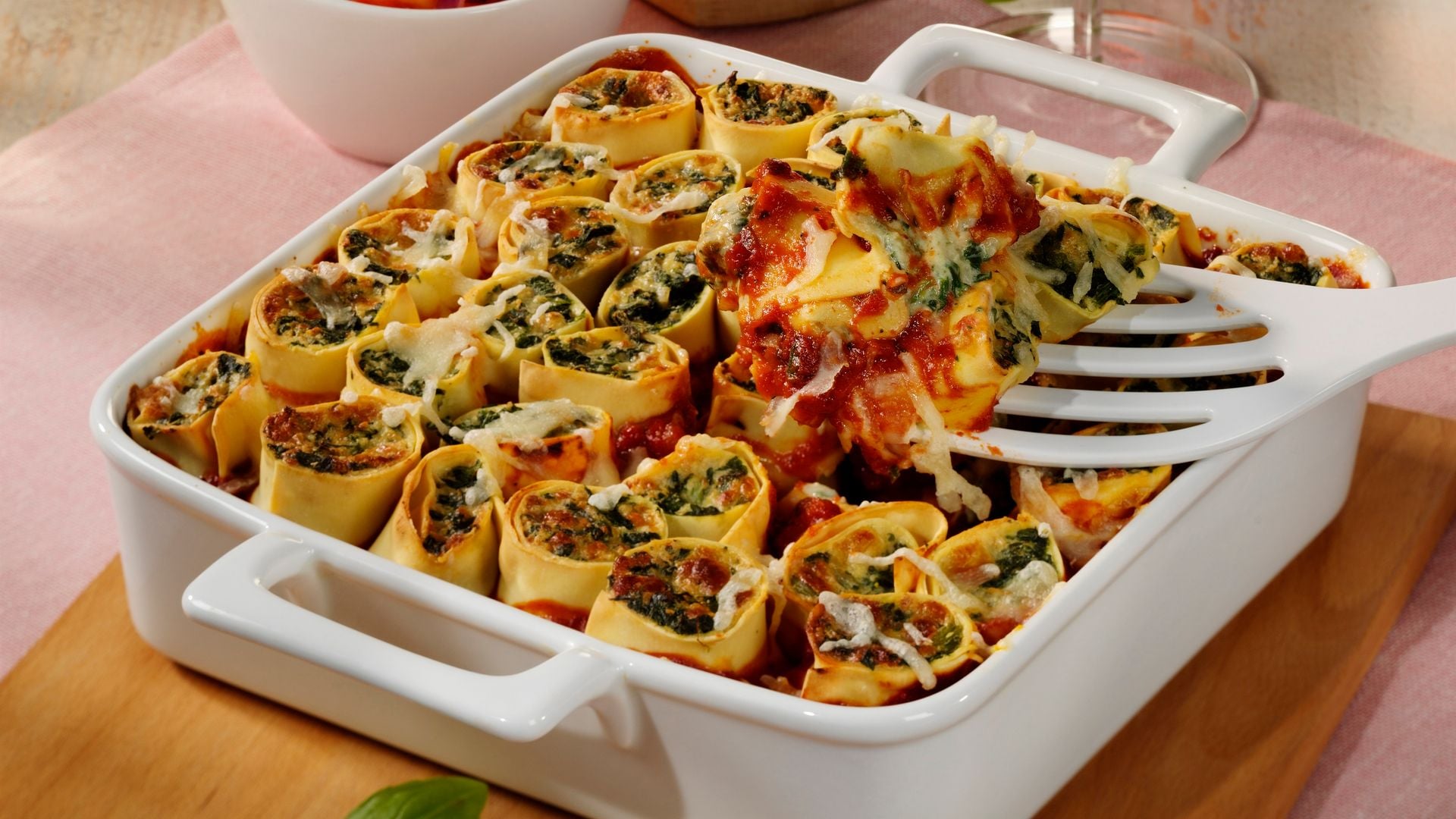 Canelones verticales