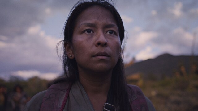 Gabriela Cartol en 'Separated', interpretando a una migrante