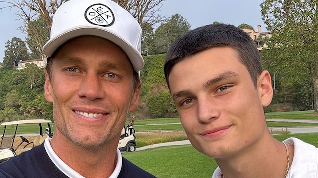 Tom Brady y su hijo Jack