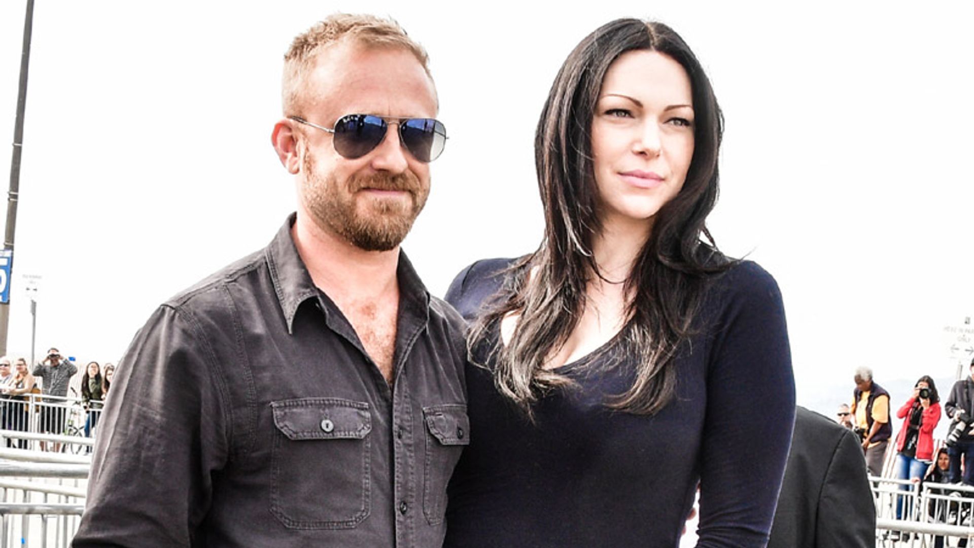 La boda 'de película' de los actores Laura Prepon y Ben Foster
