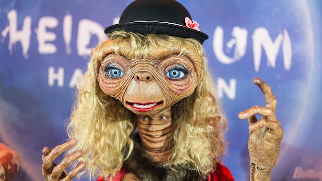 Heidi Klum se convirtió en una sorprendente versión de E.T.