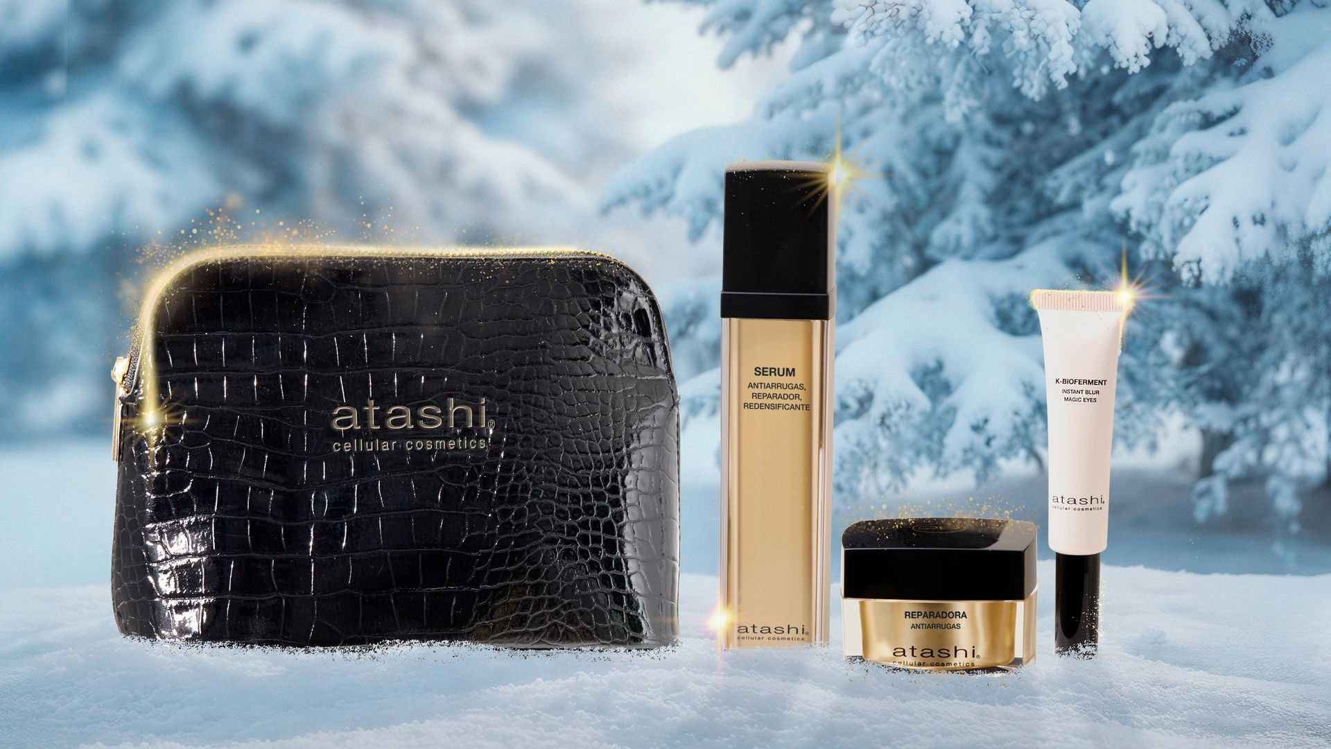 Neceser de belleza de Atashi para Navidad