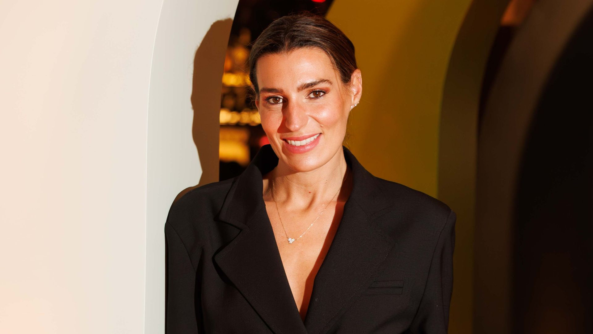 Eugenia Osborne en la inauguración de Nuga Castellana