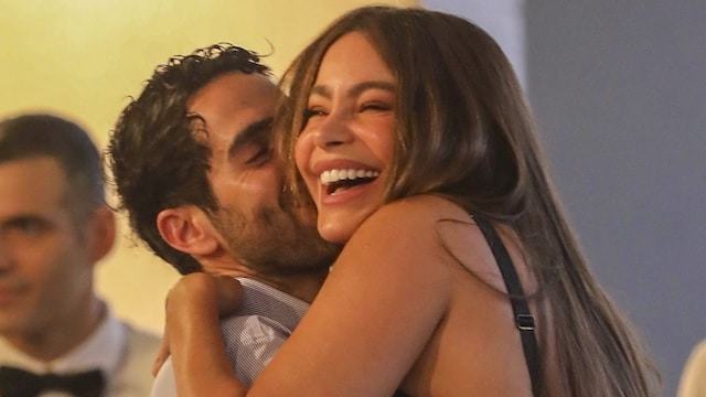 Sofía Vergara y Douglas Chabbott se fundieron en un efusivo abrazo que evidenció el cariño que los une.