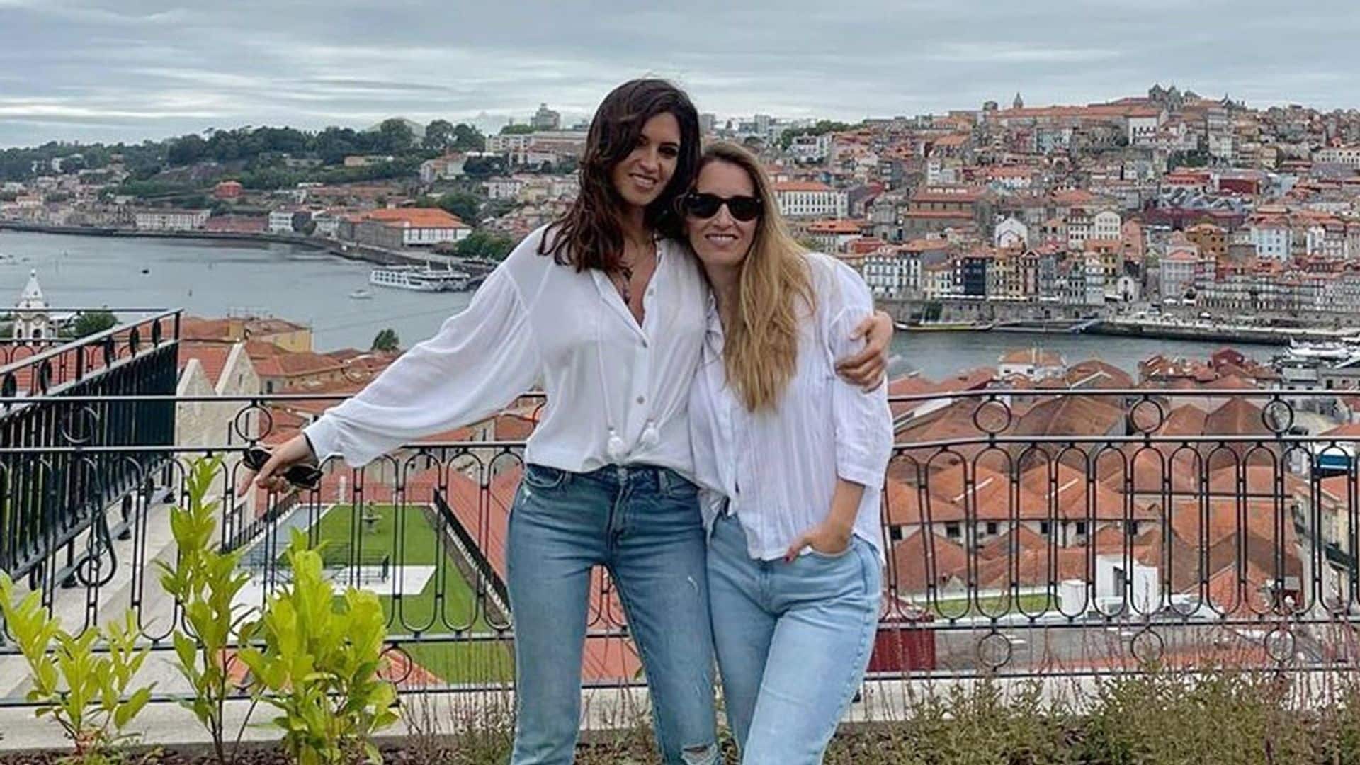 Quedada con amigas y muchos recuerdos: la emocionante vuelta a Oporto de Sara Carbonero