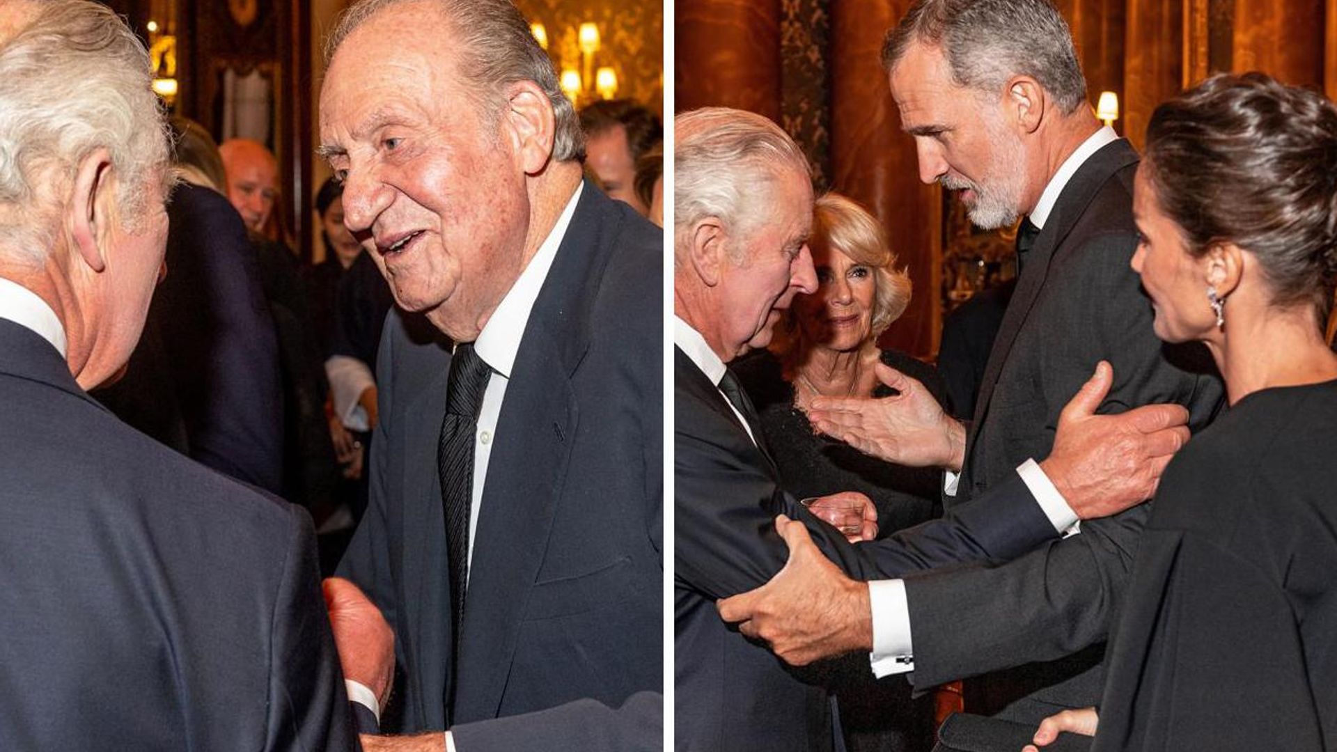 Las imágenes más esperadas del reencuentro entre Reyes: Felipe VI, Juan Carlos I y Carlos