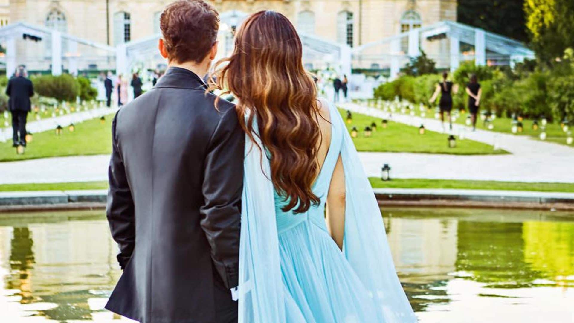 Las imágenes de Paloma Cuevas y Luis Miguel juntos en la boda del hijo de Rosa Clará