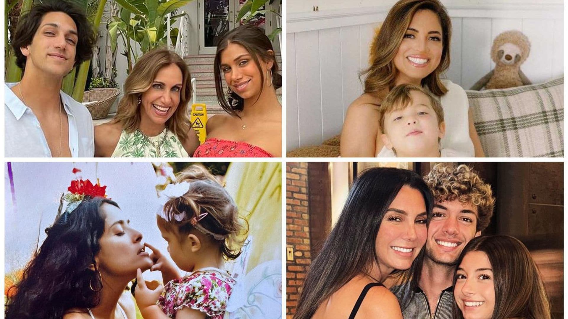 Lili Estefan, Salma Hayek, Pamela Silva, Elizabeth Gutiérrez y más celebran el Día de las Madres