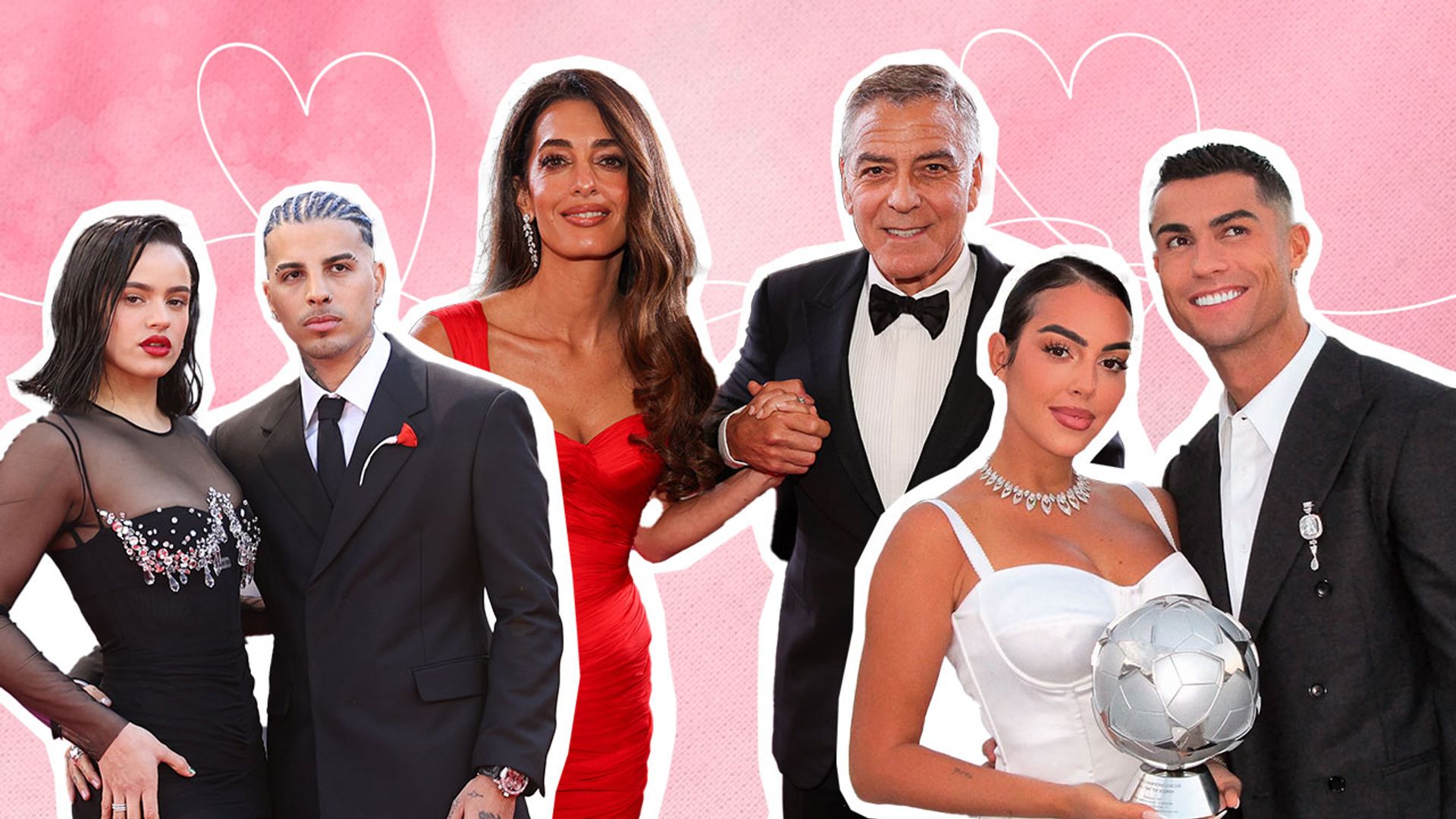 De George Clooney a Eva Longoria: las pedidas de mano más originales que hicieron historia