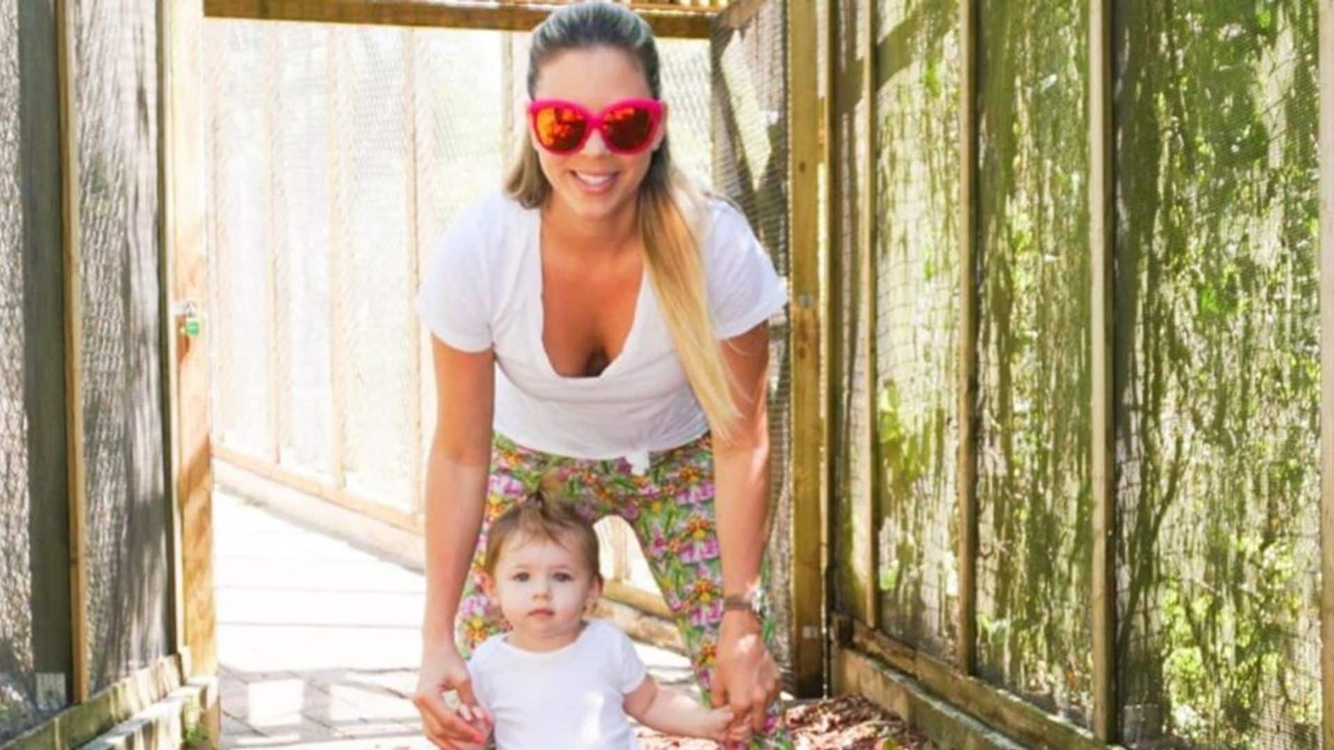 Luna Adkins, la hija de Ximena Duque, es una niña muy inteligente