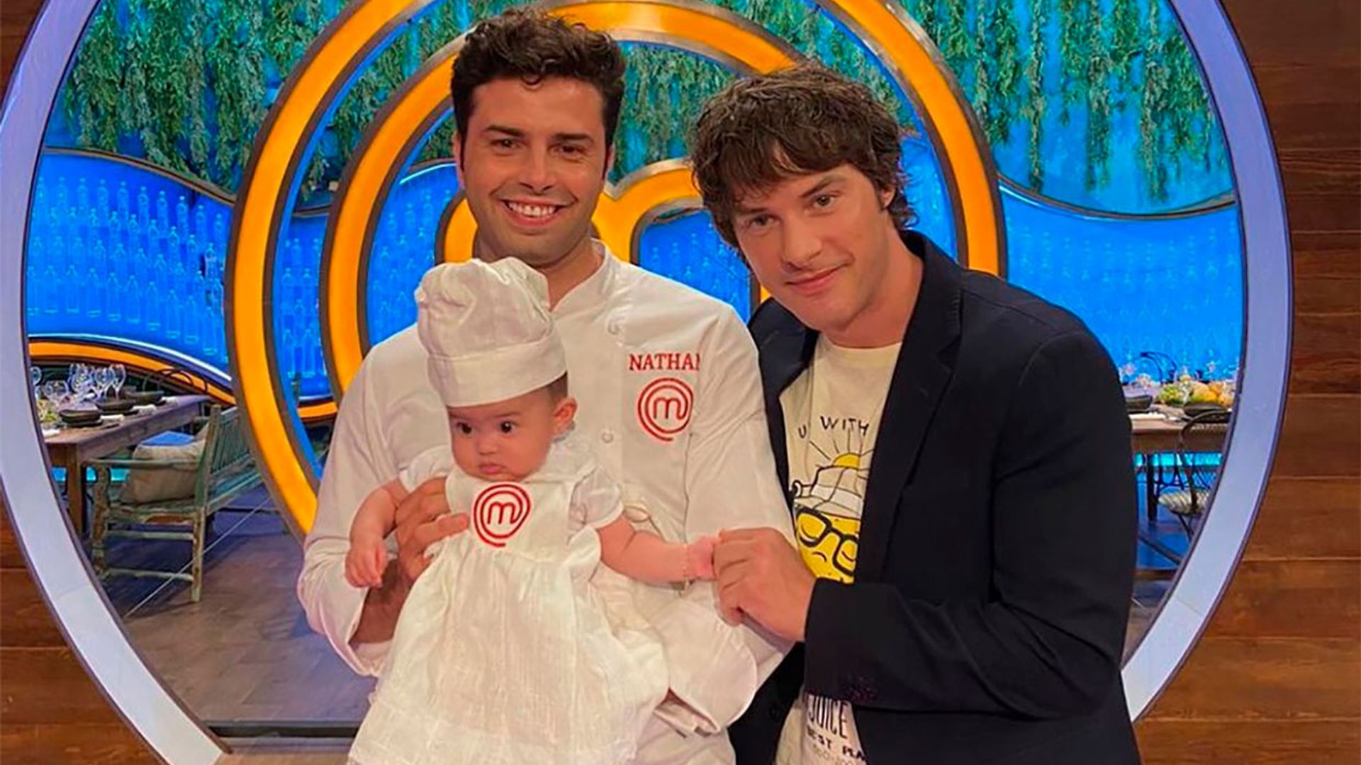 La hija de Nathan, una simpática minichef entre fogones