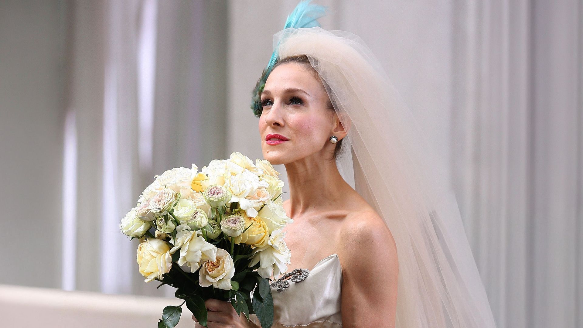 Sarah Jessica Parker en el rodaje de Sexo en Nueva York
