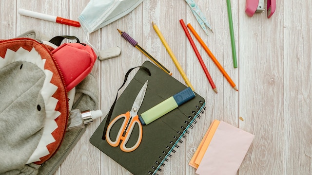 Material escolar para la vuelta al colegio