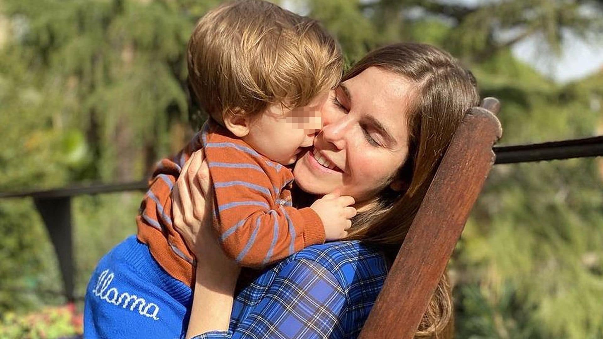 Natalia Sánchez, una mamá orgullosa de los primeros pasos de su hijo (con celebración incluida)