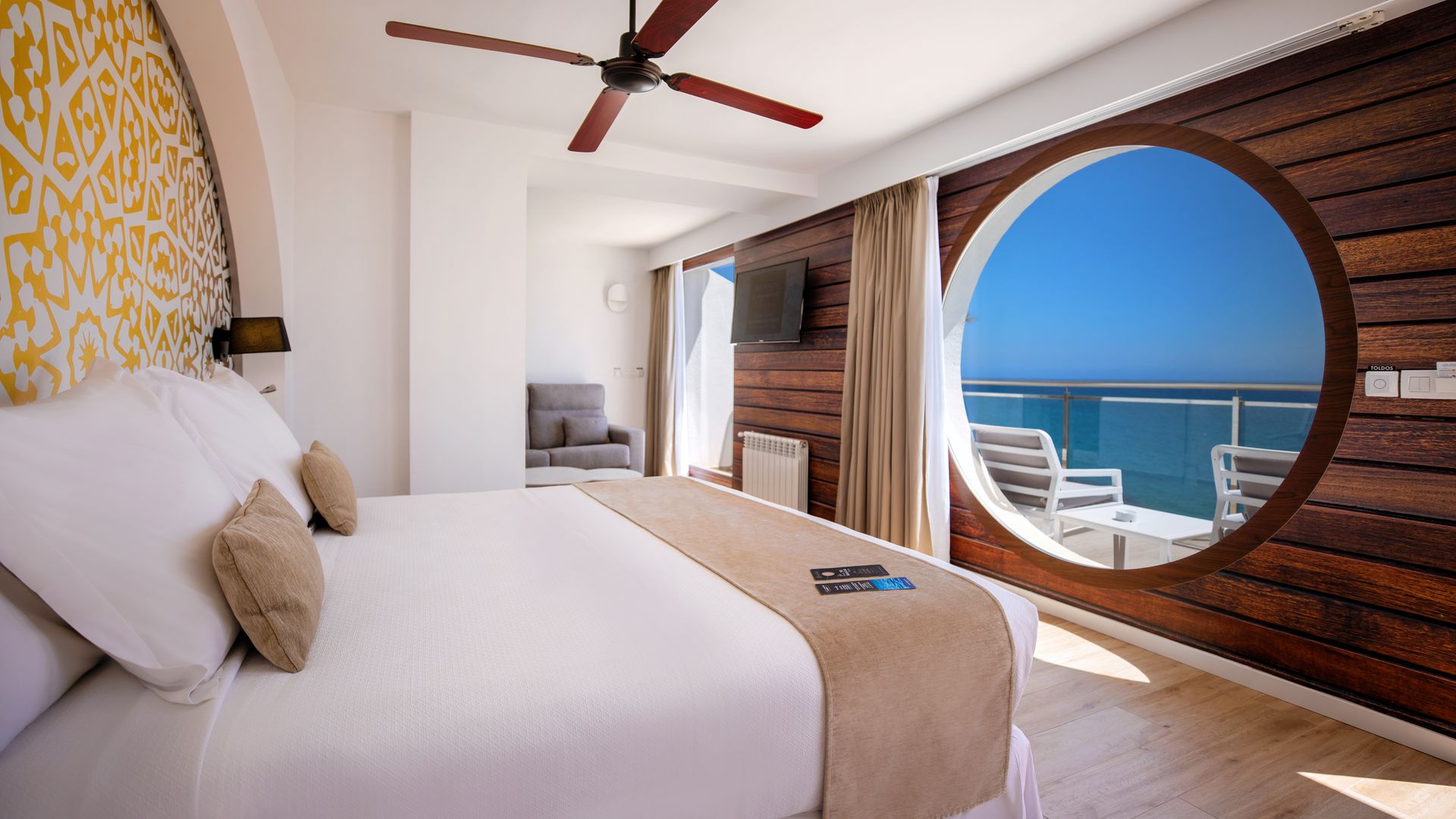 Hotel Montíboli (Villajoyosa, Alicante). Habitación 2.