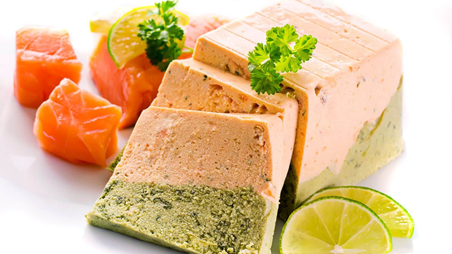 Pastel de salmón y espinacas