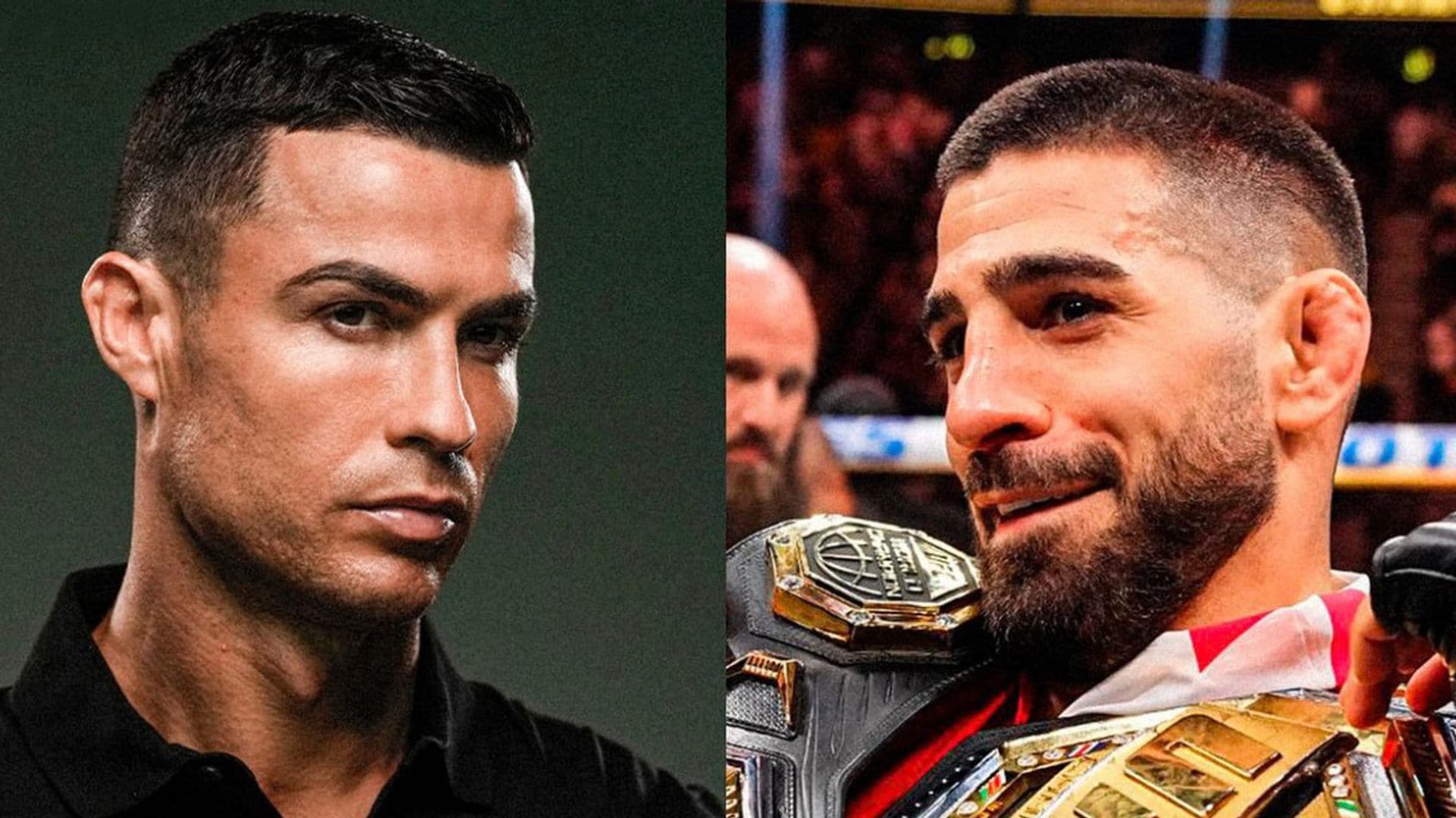 Ilia Topuria y Cristiano Ronaldo se unen en un negocio de artes marciales mixtas
