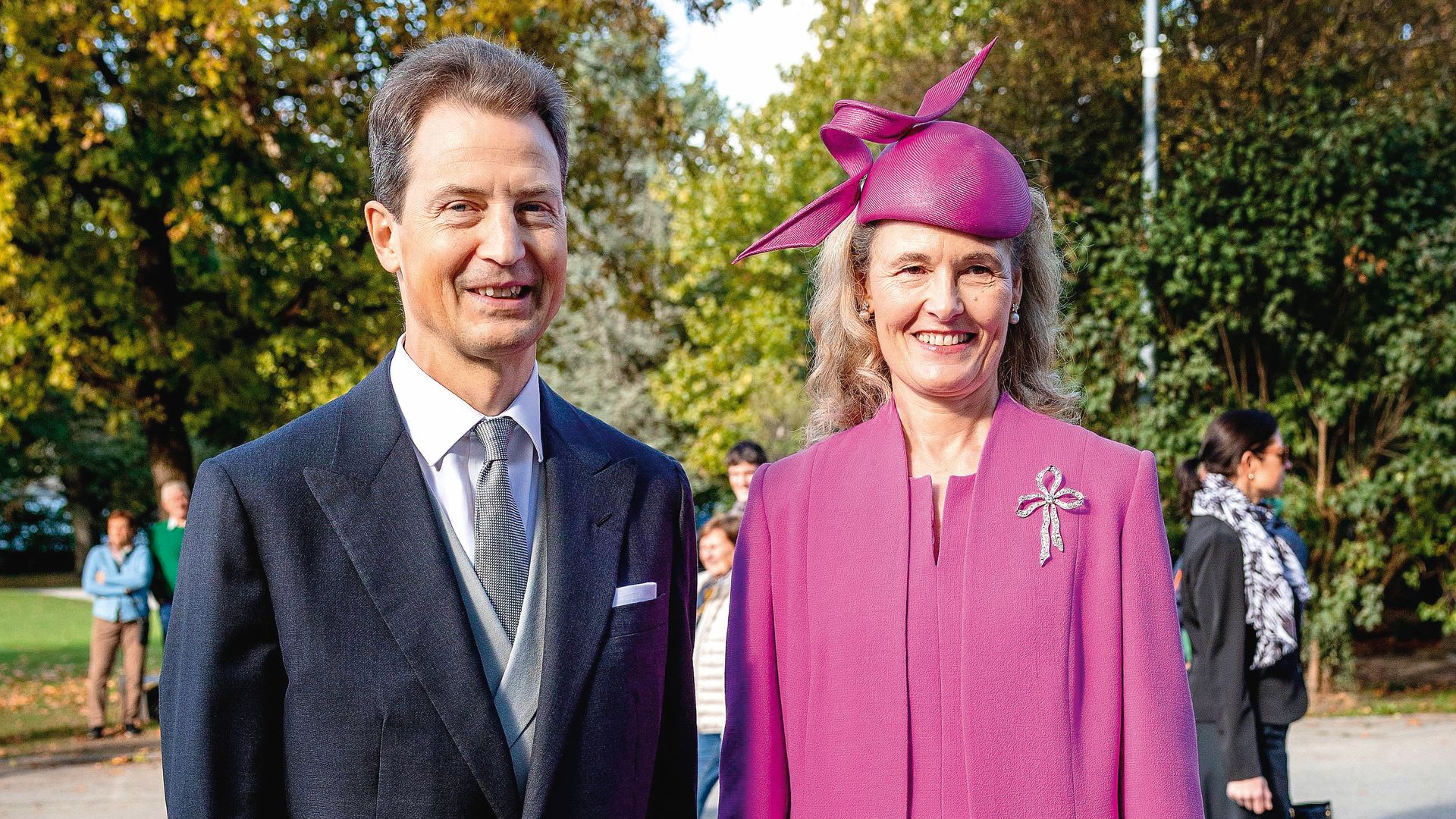 Alois y Sophie, príncipes herederos de Liechtenstein