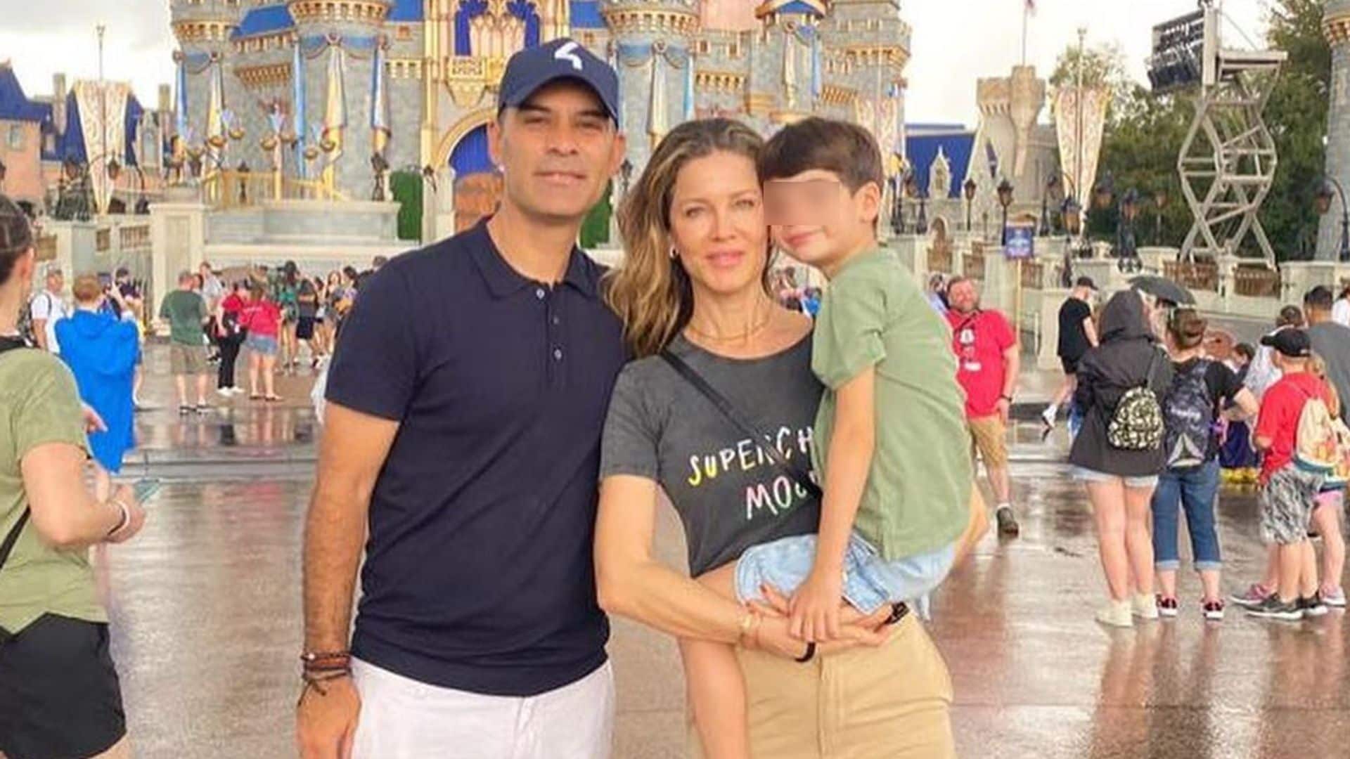Jaydy Michel vive la magia de Disney con su marido y su 'príncipe' Leonardo