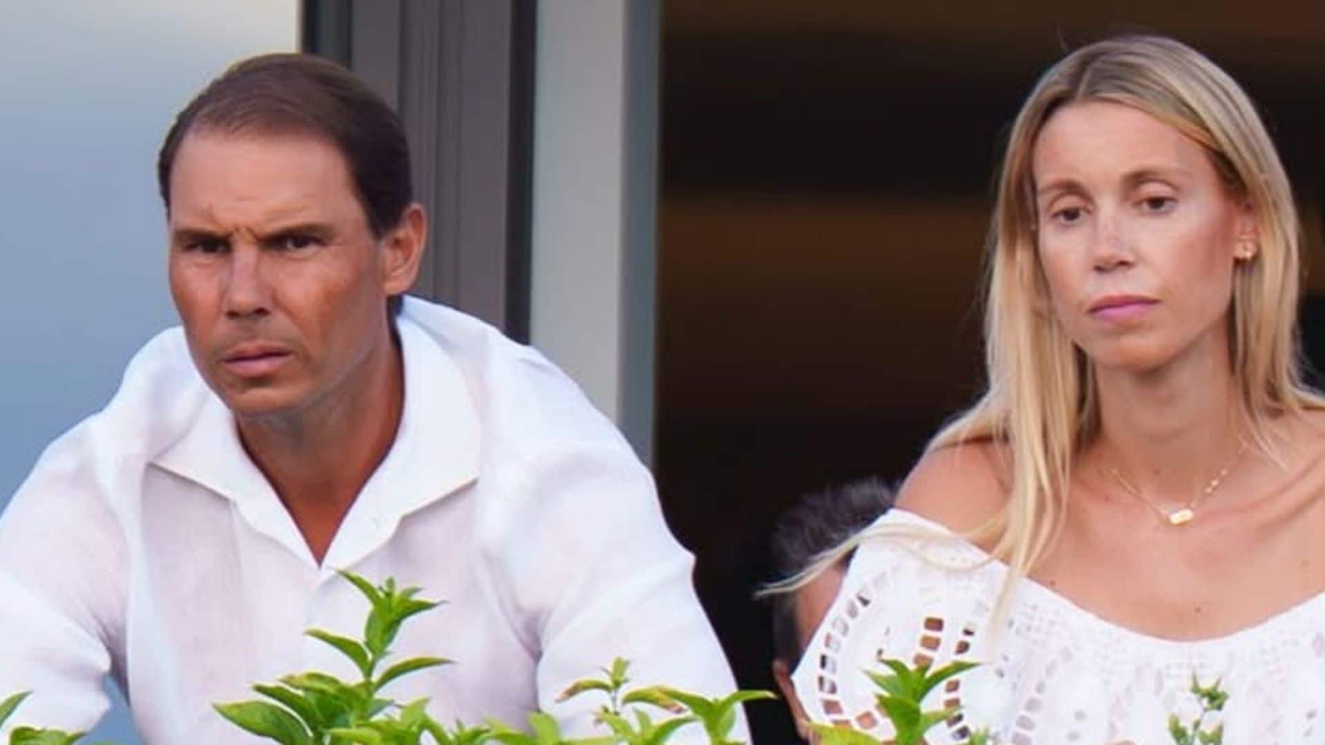 Rafa Nadal reaparece con su hermana Maribel y se pronuncia por primera vez tras el nacimiento de su hijo
