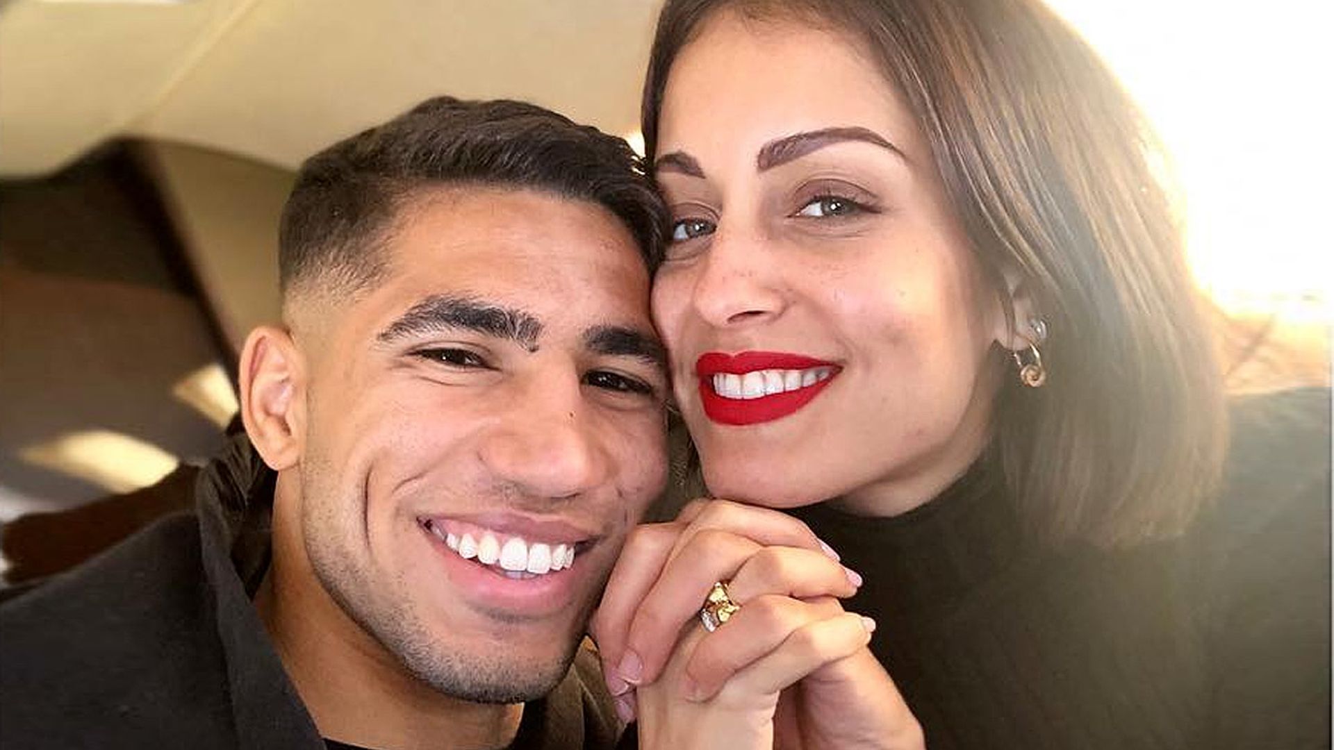 Hiba Abouk y Achraf Hakimi, su última Navidad antes de ser padres entre rumores de vuelta a Madrid