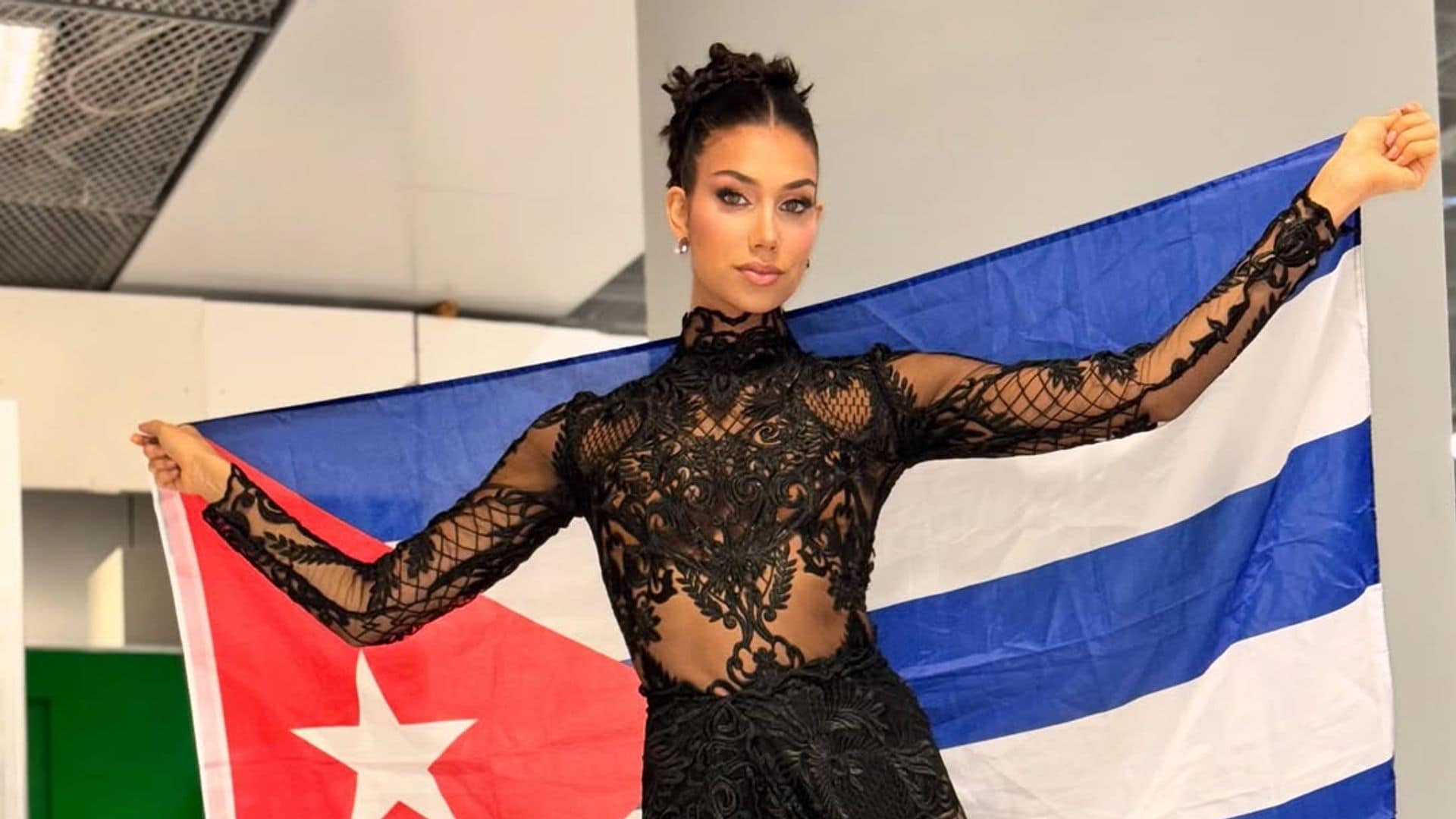 Tras más de 20 horas de vuelo, así fue la llegada de Miss Universe Cuba, Lina Luaces, a Bangkok