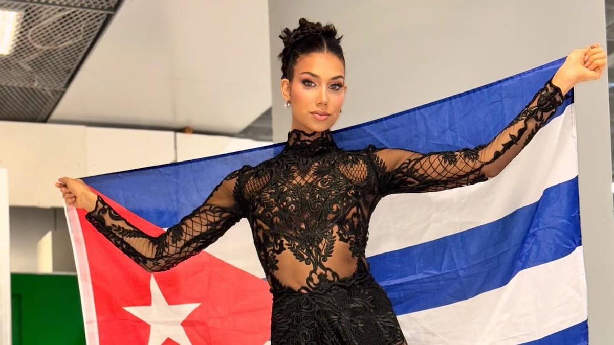 Tras más de 20 horas de vuelo, así fue la llegada de Miss Universe Cuba, Lina Luaces, a Bangkok 