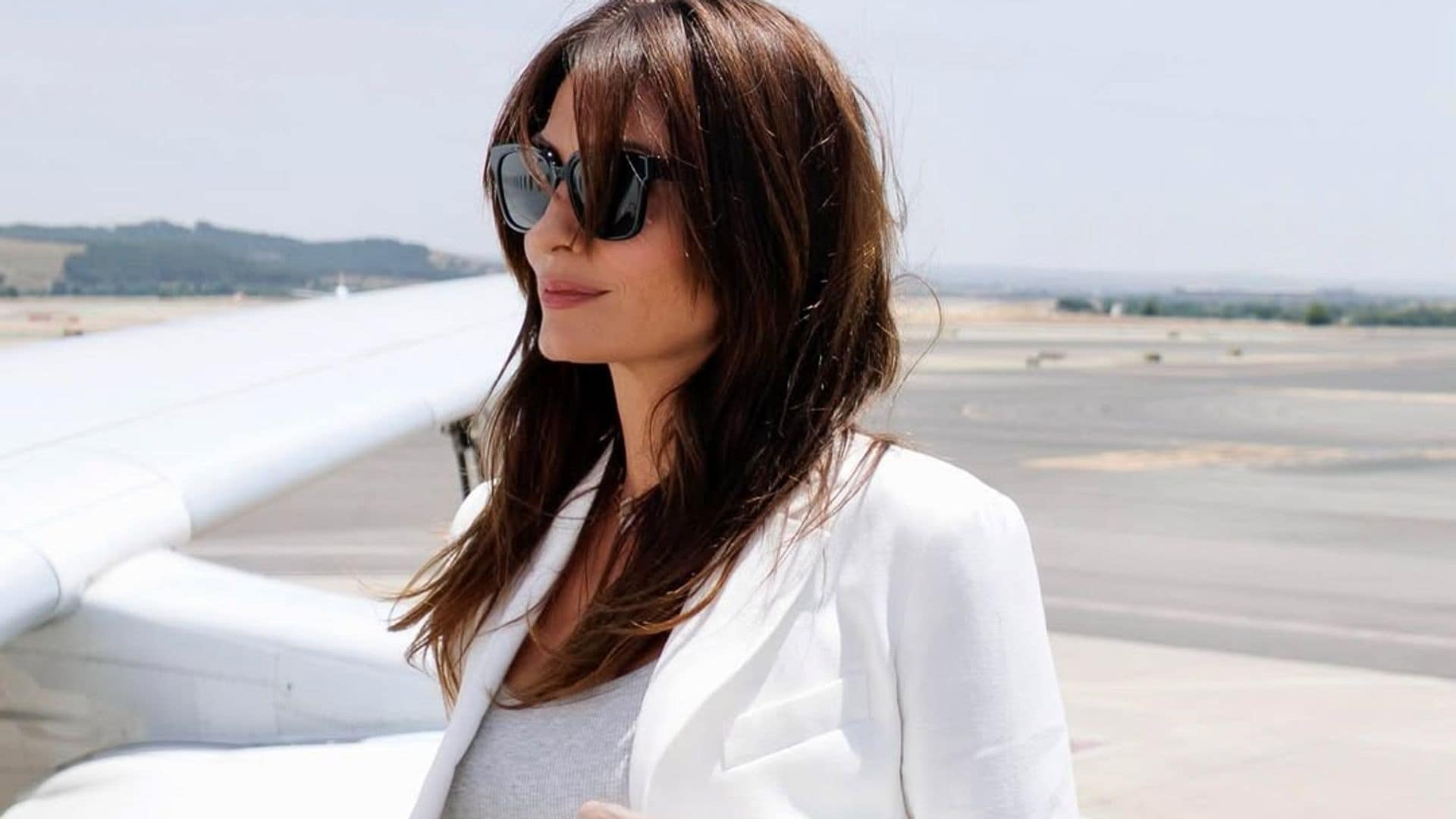 Nagore Aramburu (mujer de Xabi Alonso) pone rumbo a Florida con un look que homenajea al Real Madrid