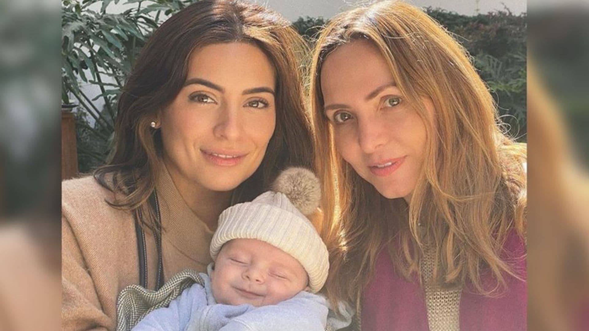 Ana Brenda Contreras y su tierno encuentro con Emiliano, el hijo de Erika Zaba, en San Miguel de Allende