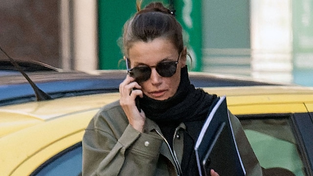 La reina Letizia al teléfono