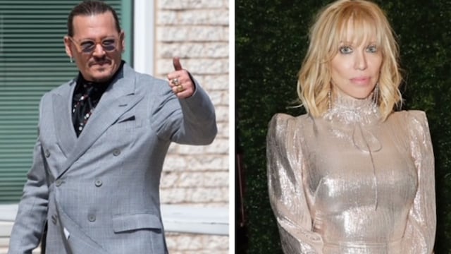 courtney love johnny depp getty