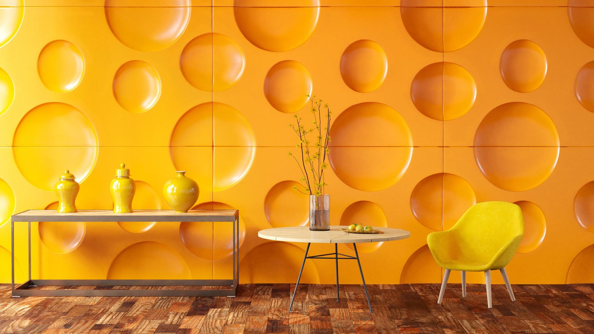 Cómo integrar el color naranja en tu hogar