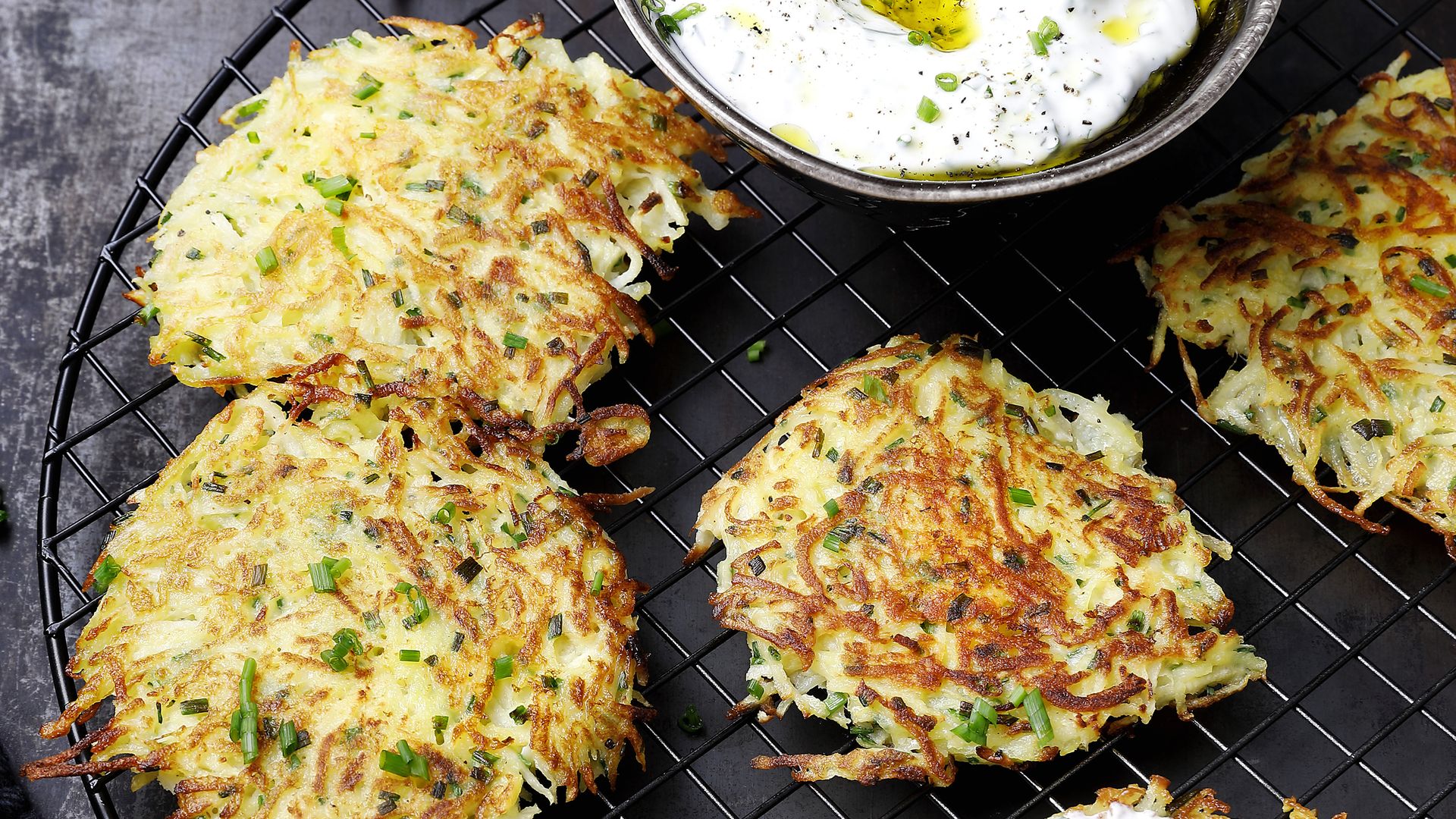 Tortitas de patata. 