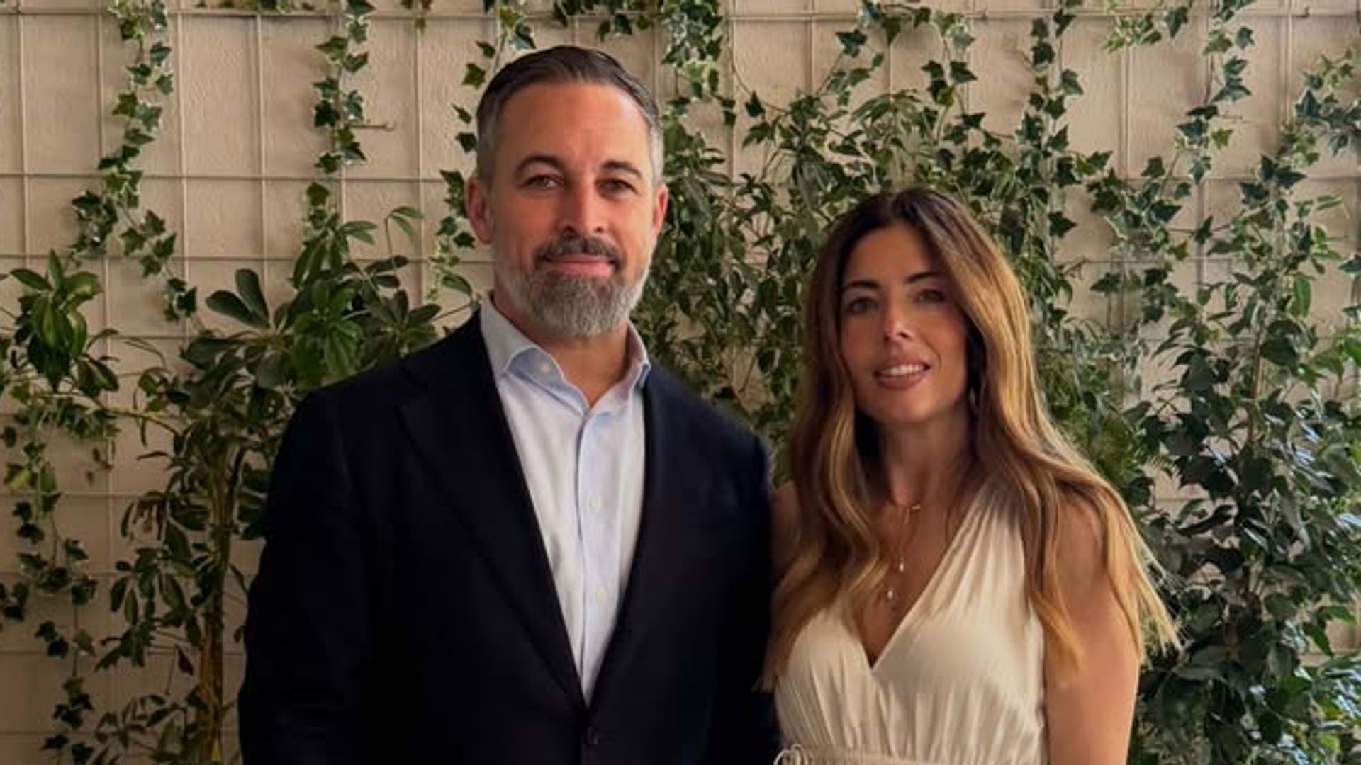 Santiago Abascal y Lidia Bedman