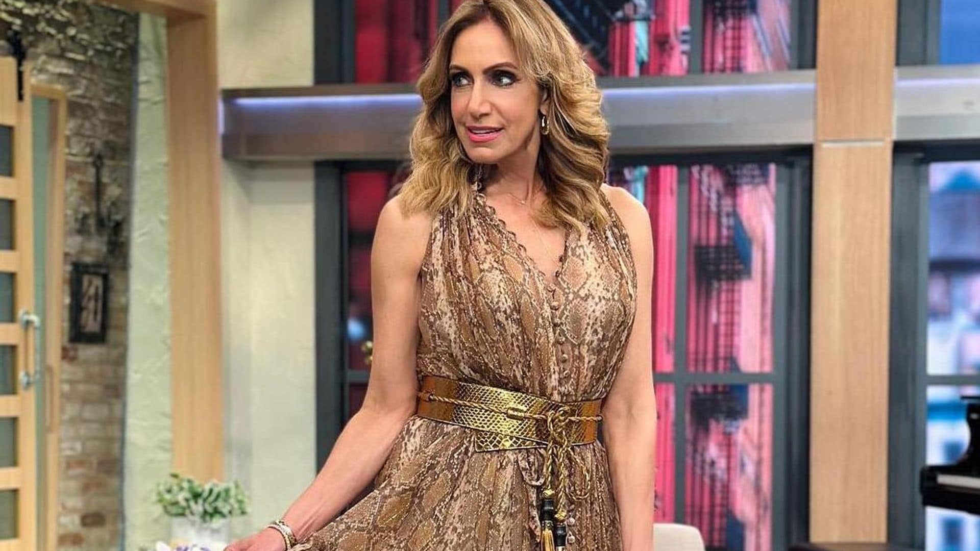 Lili Estefan presume su cita con un hombre que ama mucho: ‘Una bendición tenerlo conmigo’