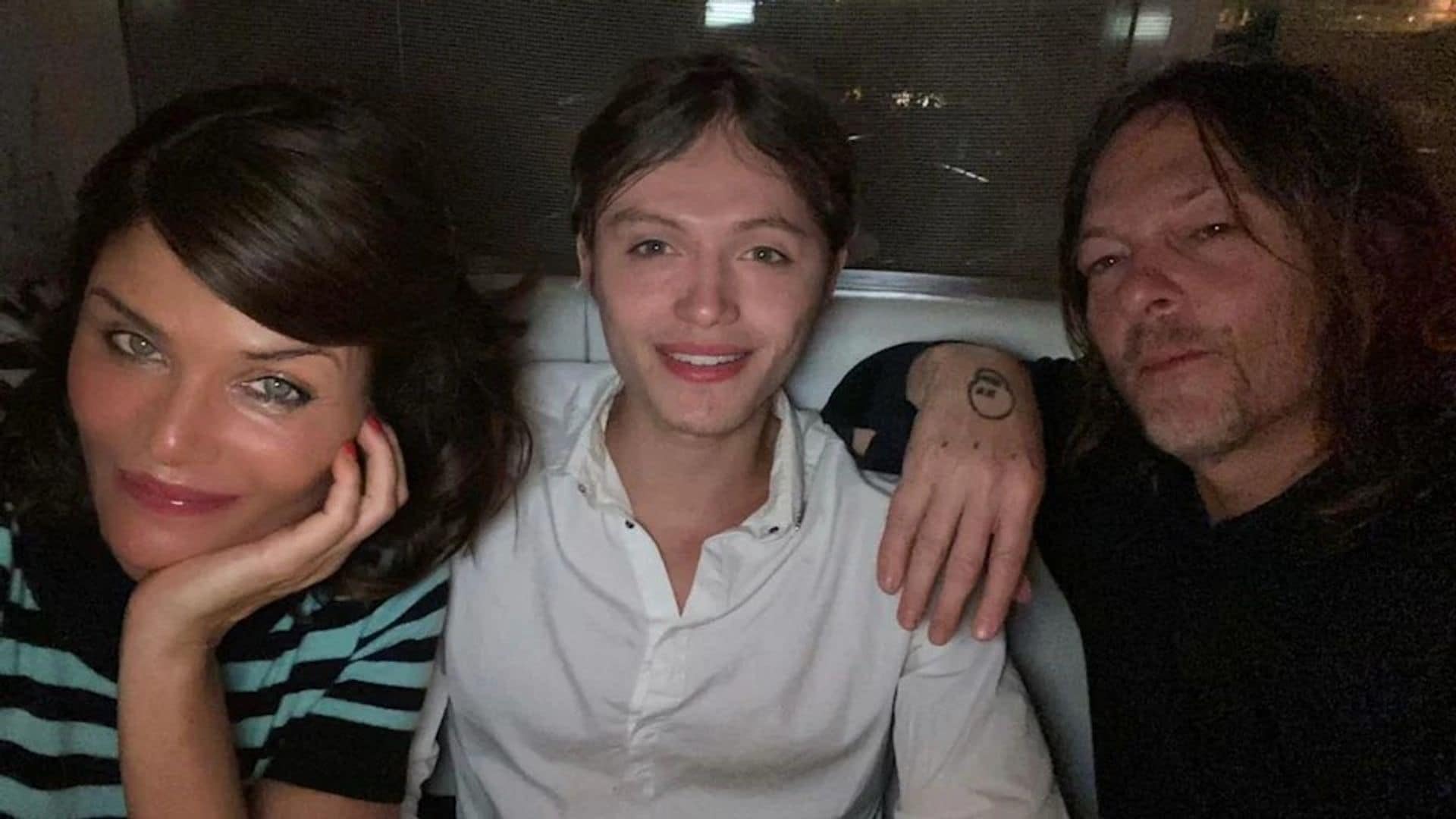 Mingus, el hijo de Norman Reedus y Helena Christensen