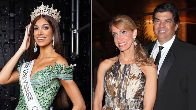 Lili Estefan y su exesposo Lorenzo Luaces celebran juntos el triunfo de Lina como Miss Cuba