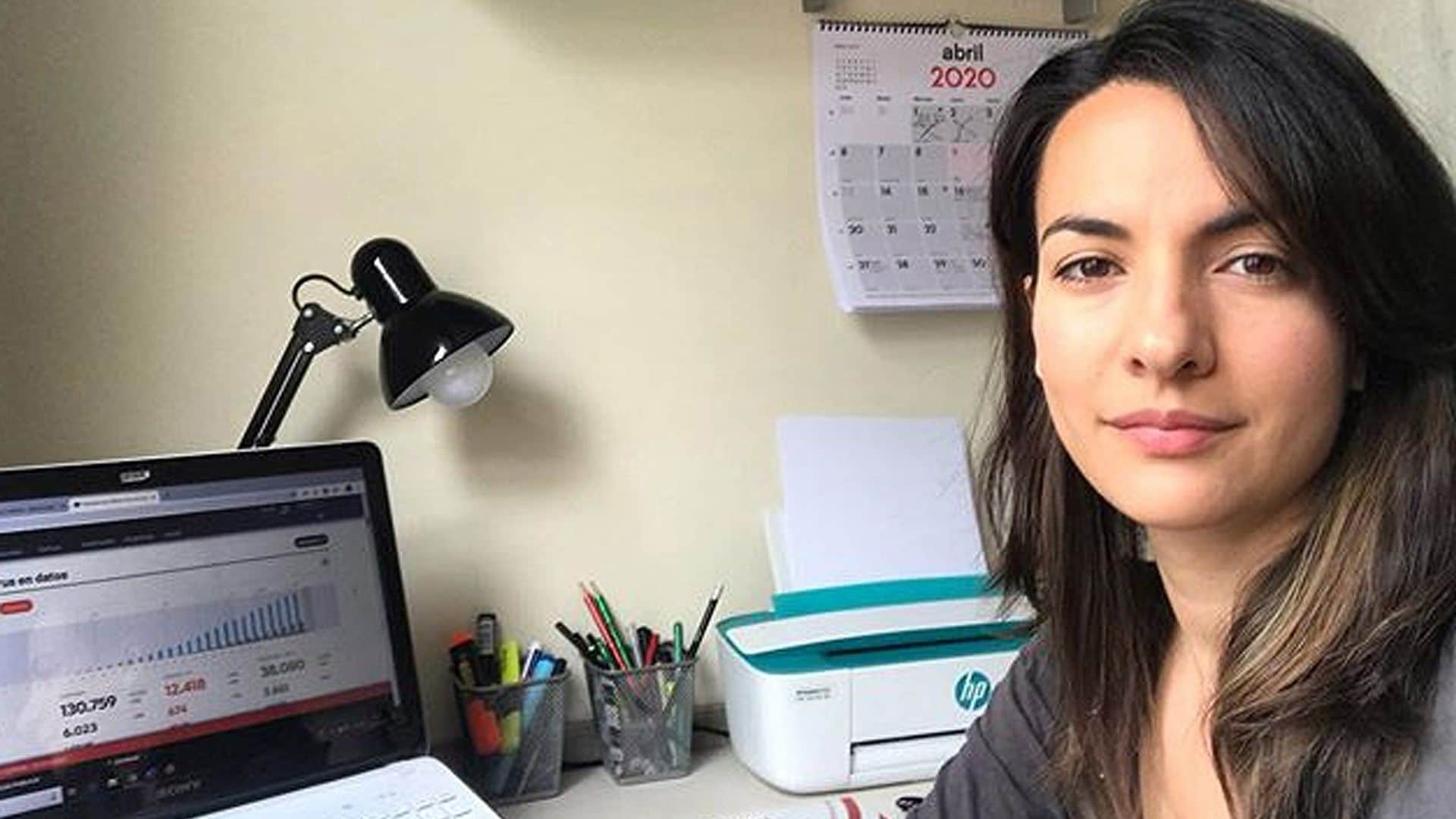 Esther Vaquero vuelve al trabajo tras su maternidad y... algo ha cambiado