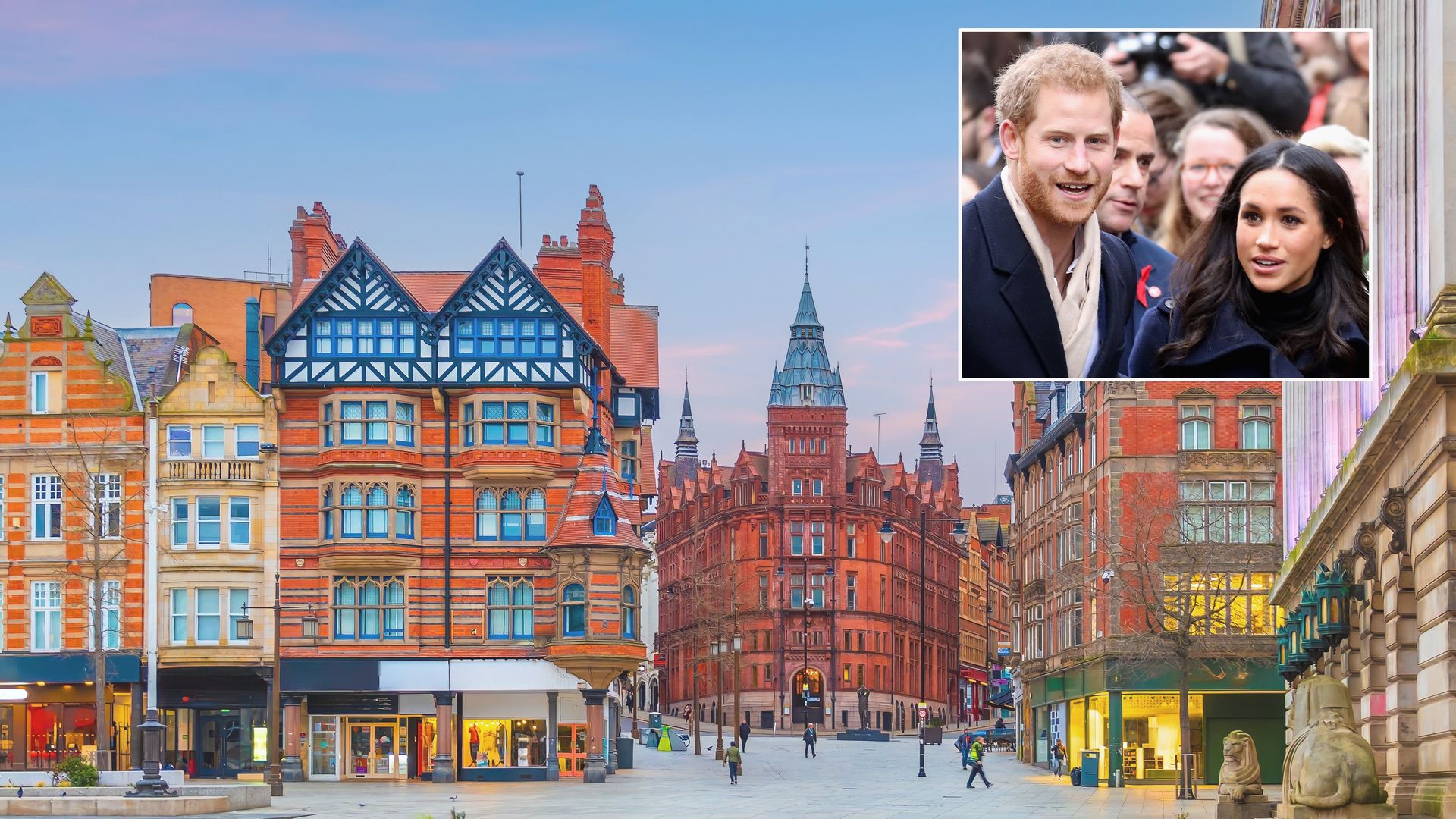 Nottingham y los duques de Sussex, Inglaterra