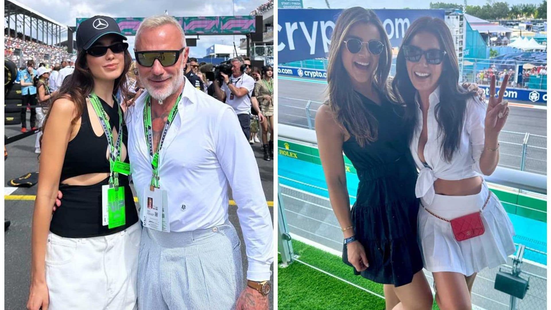¡El paddock se llenó de estrellas! Famosos en el Gran Premio de Miami 2024