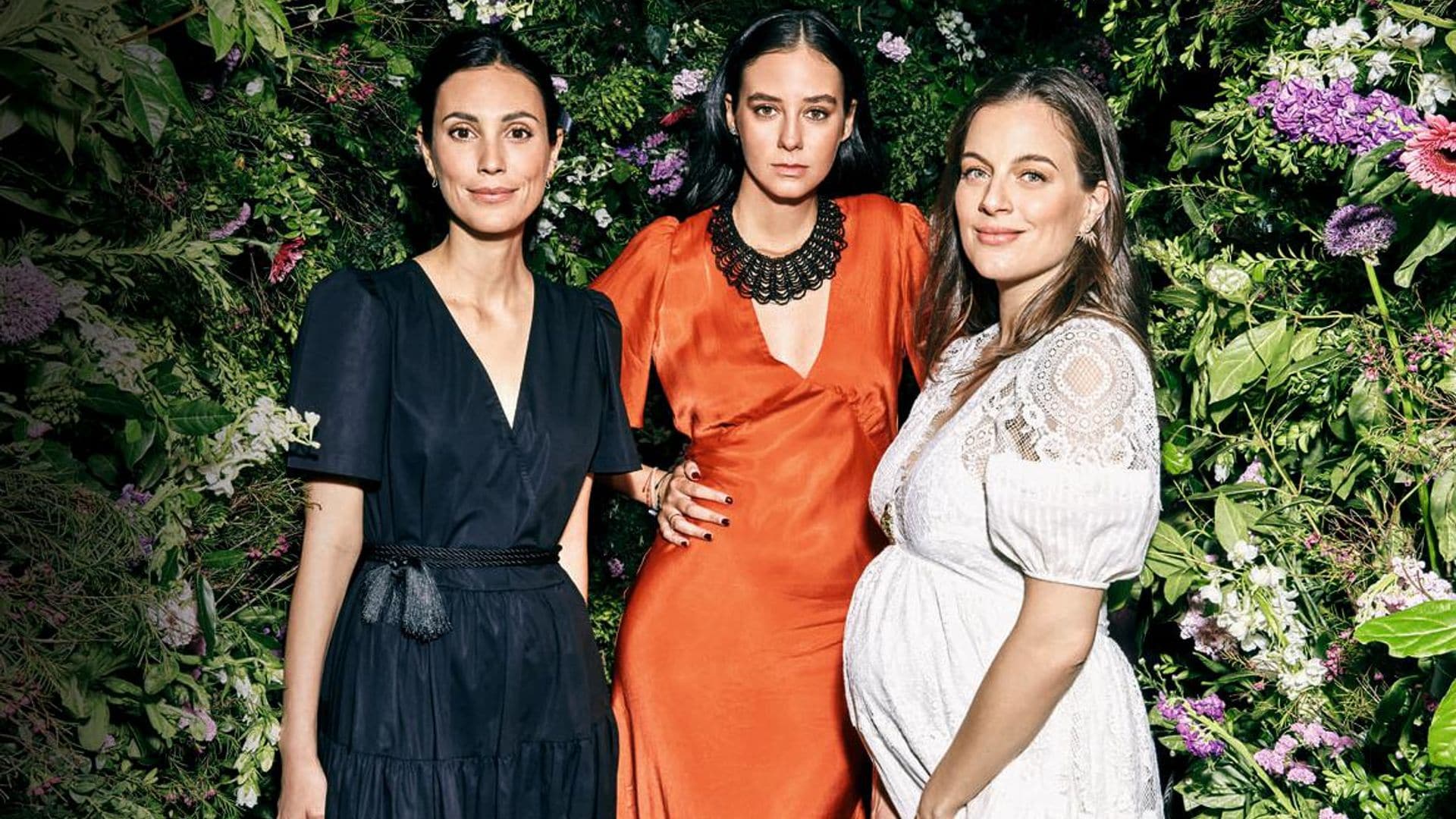Victoria de Marichalar, Alessandra de Osma y Cleopatra Zu Oettingen-Spielberg las princesas de la moda, reunidas en la fiesta de la Primavera de ¡HOLA!