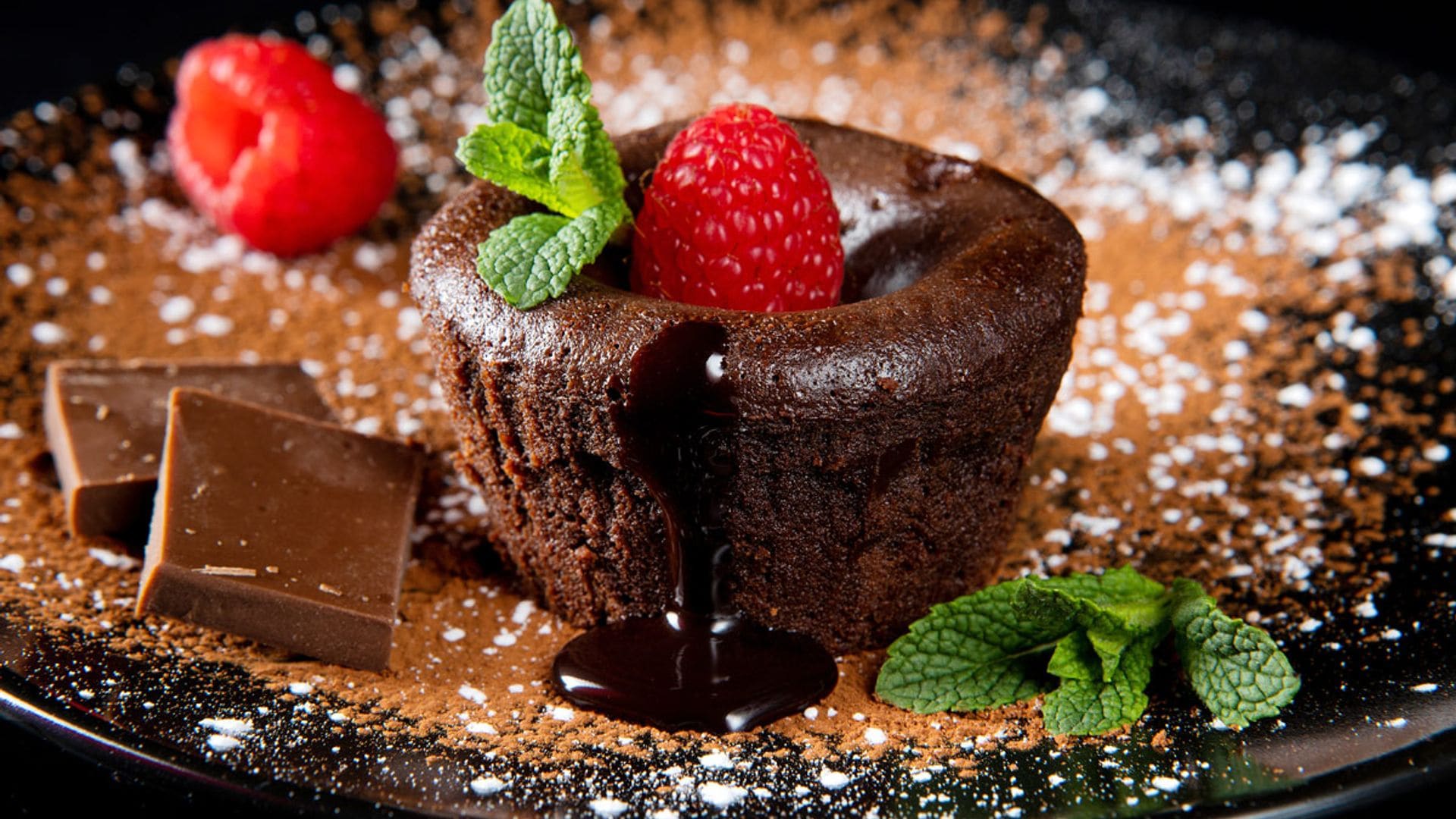 'Coulant' de chocolate fácil