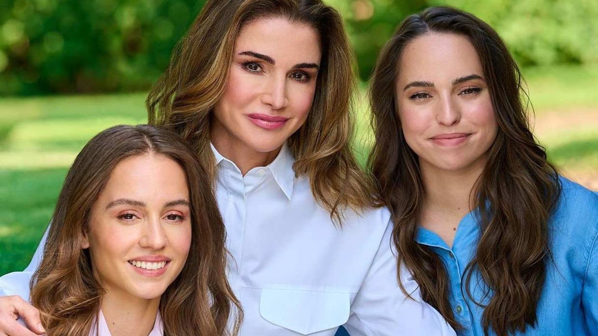 Rania de Jordania felicita a sus hijas por sus cumpleaños cuando la princesa Iman está a punto de dejar el nido