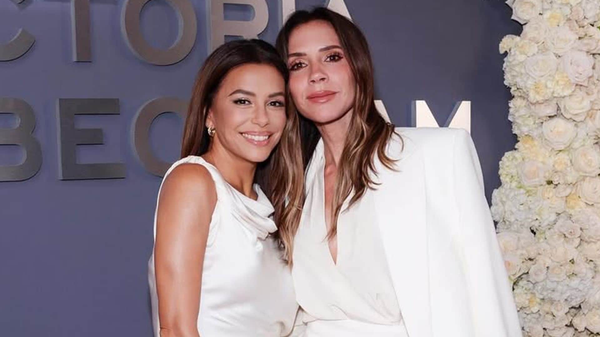 Eva Longoria y Victoria Beckham