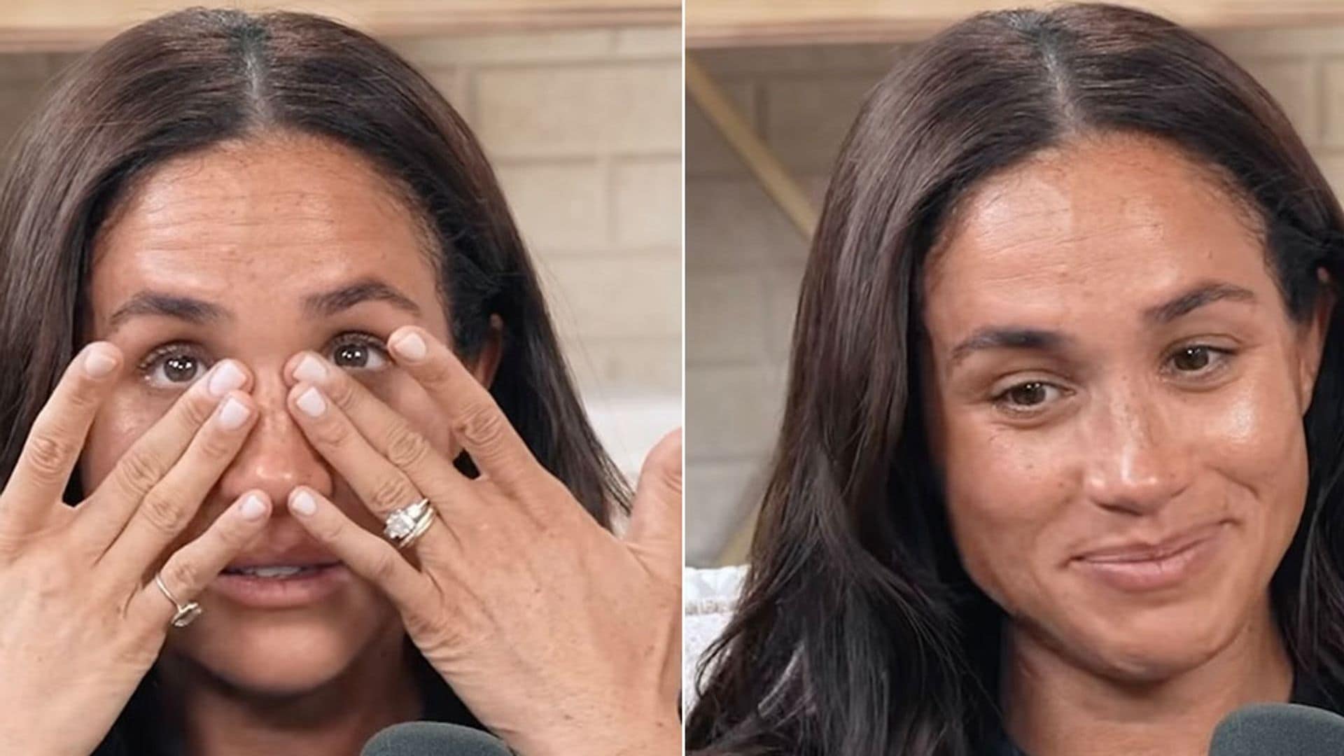 Meghan Markle, entre lágrimas, revela las duras 'trincheras' de su vida junto al príncipe Harry
