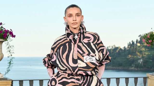 Vittoria de Saboya en el desfile de Emilio Pucci