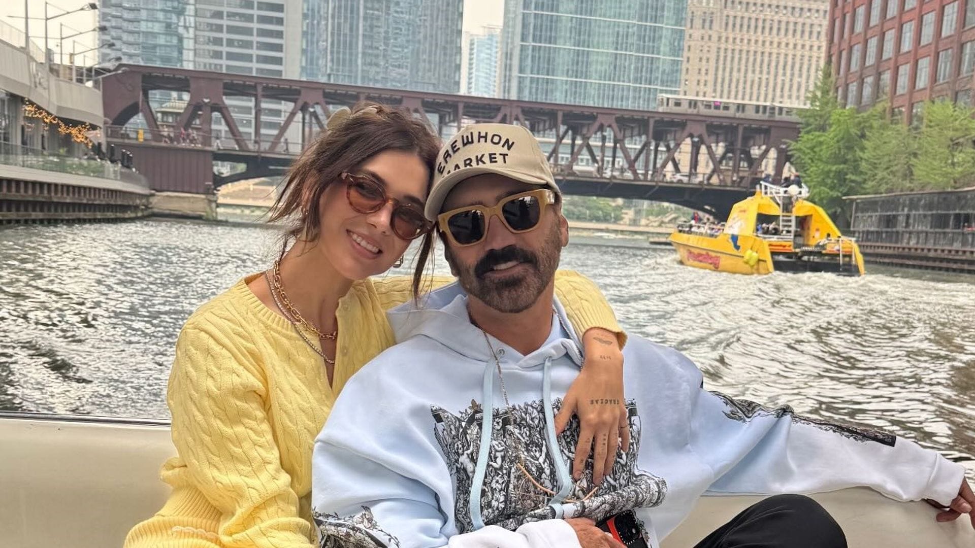 Alejandro Fernández y Karla Laveaga disfrutan de una divertida cita en las Cataratas del Niágara