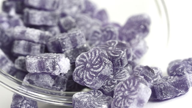 bizcocho violetas